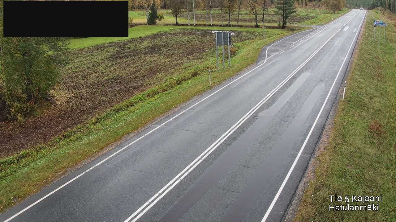 Weather Camera Image Väg 5 Kajanus, Hatulanmäki, Kajaani, Kainuu