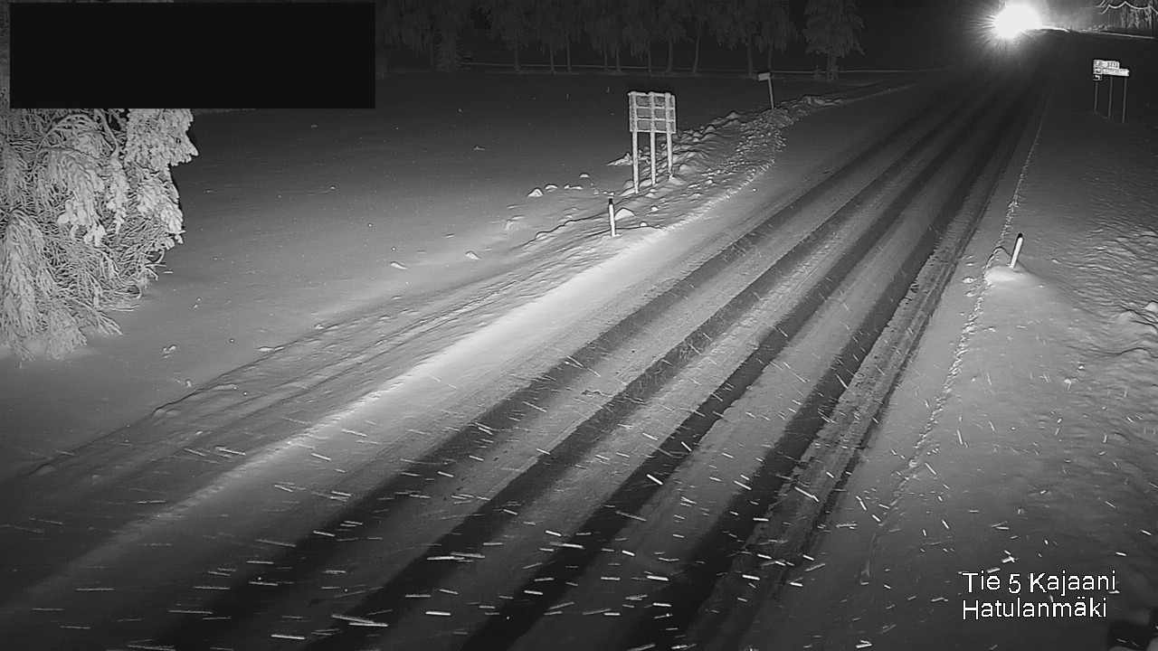 Kelikamerat Kuva Tie 5 Kajaani, Hatulanmäki, Kajaani, Kainuu
