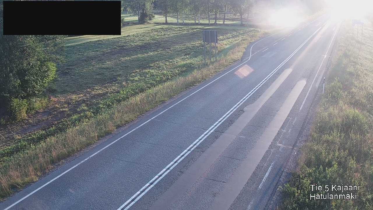Kelikamerat Kuva Tie 5 Kajaani, Hatulanmäki, Kajaani, Kainuu
