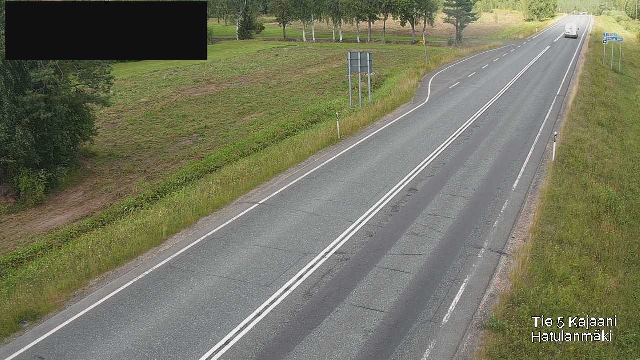 Kelikamerat Kuva Tie 5 Kajaani, Hatulanmäki, Kajaani, Kainuu