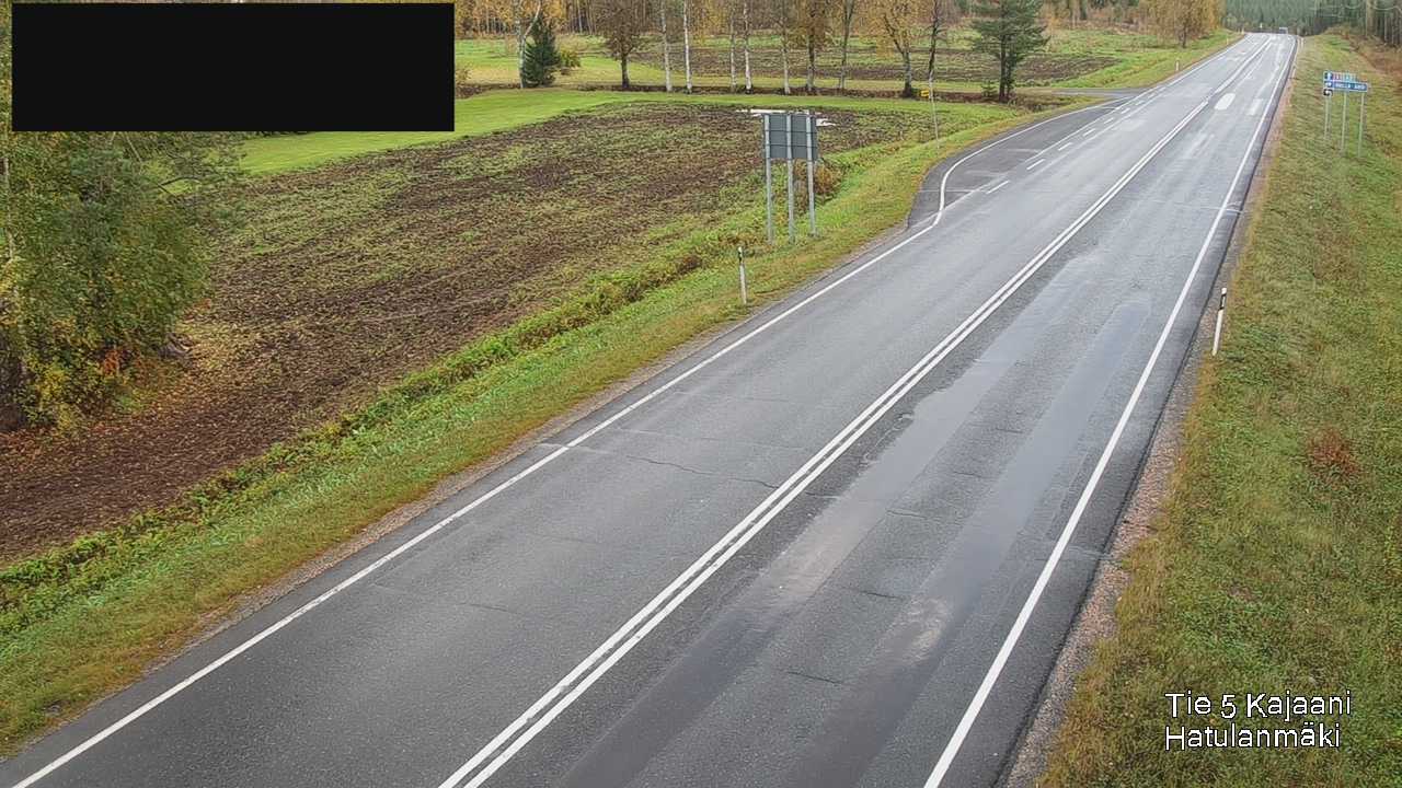 Weather Camera Image Väg 5 Kajanus, Hatulanmäki, Kajaani, Kainuu
