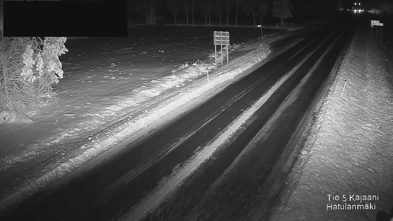Weather Camera Image Väg 5 Kajanus, Hatulanmäki, Kajaani, Kainuu