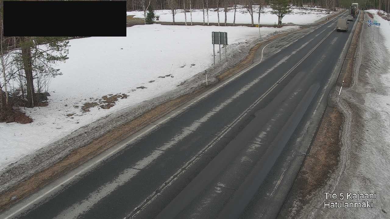Weather Camera Image Road 5 Kajaani, Hatulanmäki, Kajaani, Kainuu