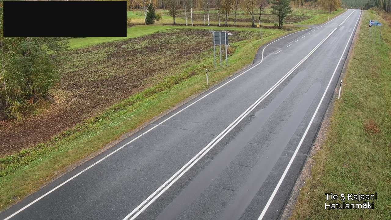 Weather Camera Image Väg 5 Kajanus, Hatulanmäki, Kajaani, Kainuu