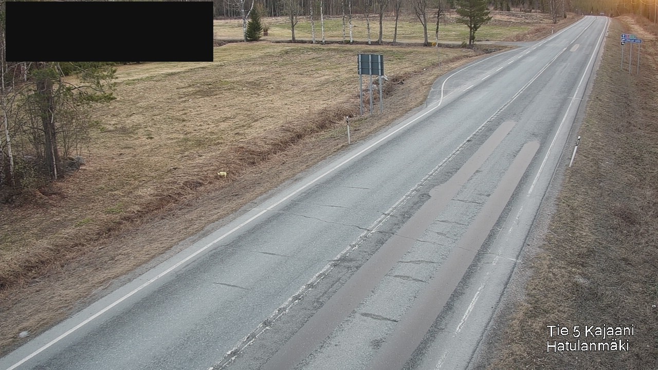 Kelikamerat Kuva Tie 5 Kajaani, Hatulanmäki, Kajaani, Kainuu