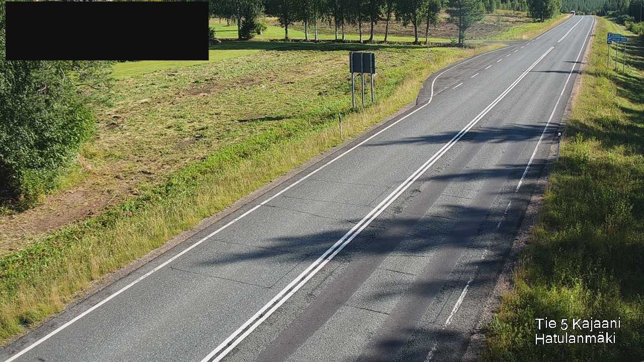 Kelikamerat Kuva Tie 5 Kajaani, Hatulanmäki, Kajaani, Kainuu
