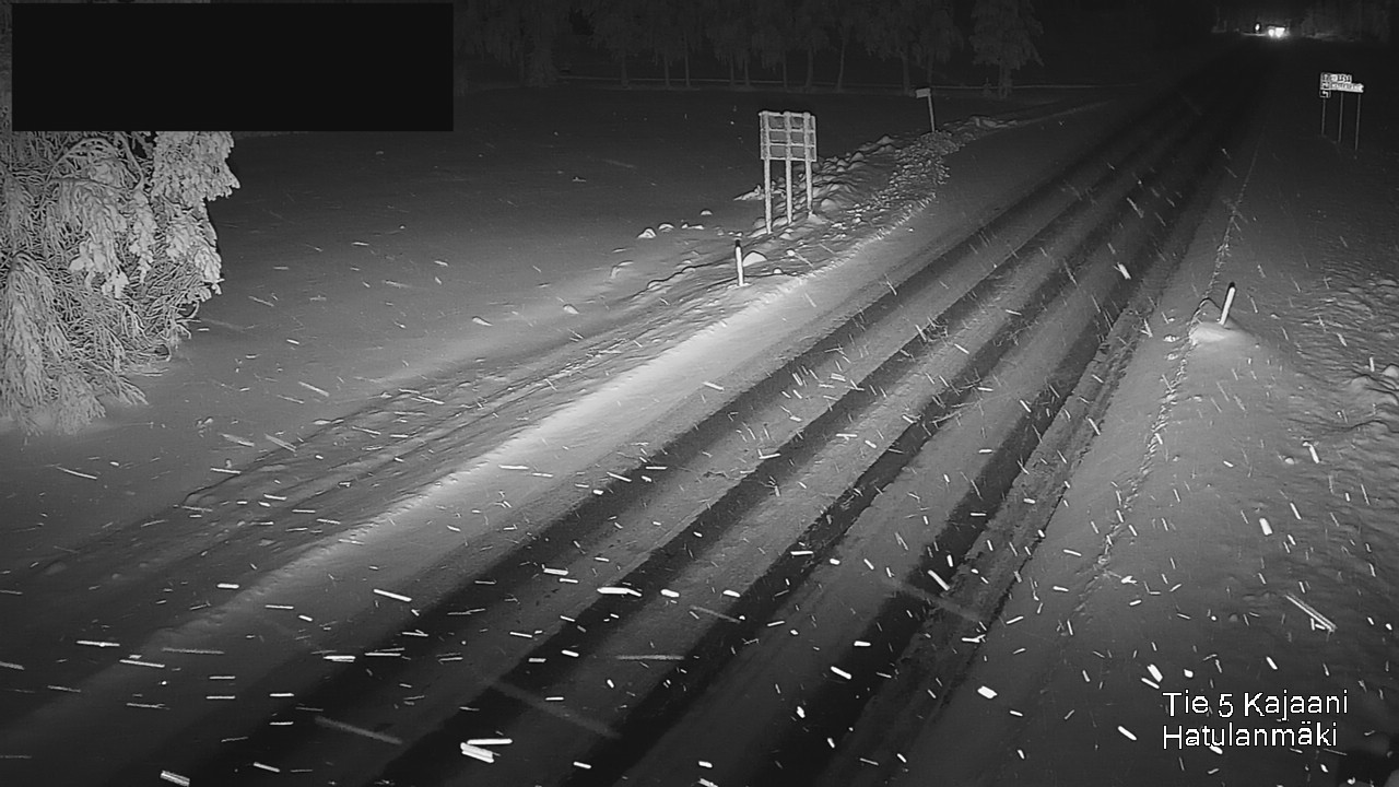 Kelikamerat Kuva Tie 5 Kajaani, Hatulanmäki, Kajaani, Kainuu