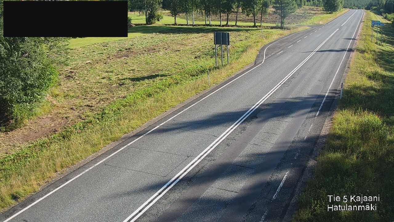 Kelikamerat Kuva Tie 5 Kajaani, Hatulanmäki, Kajaani, Kainuu