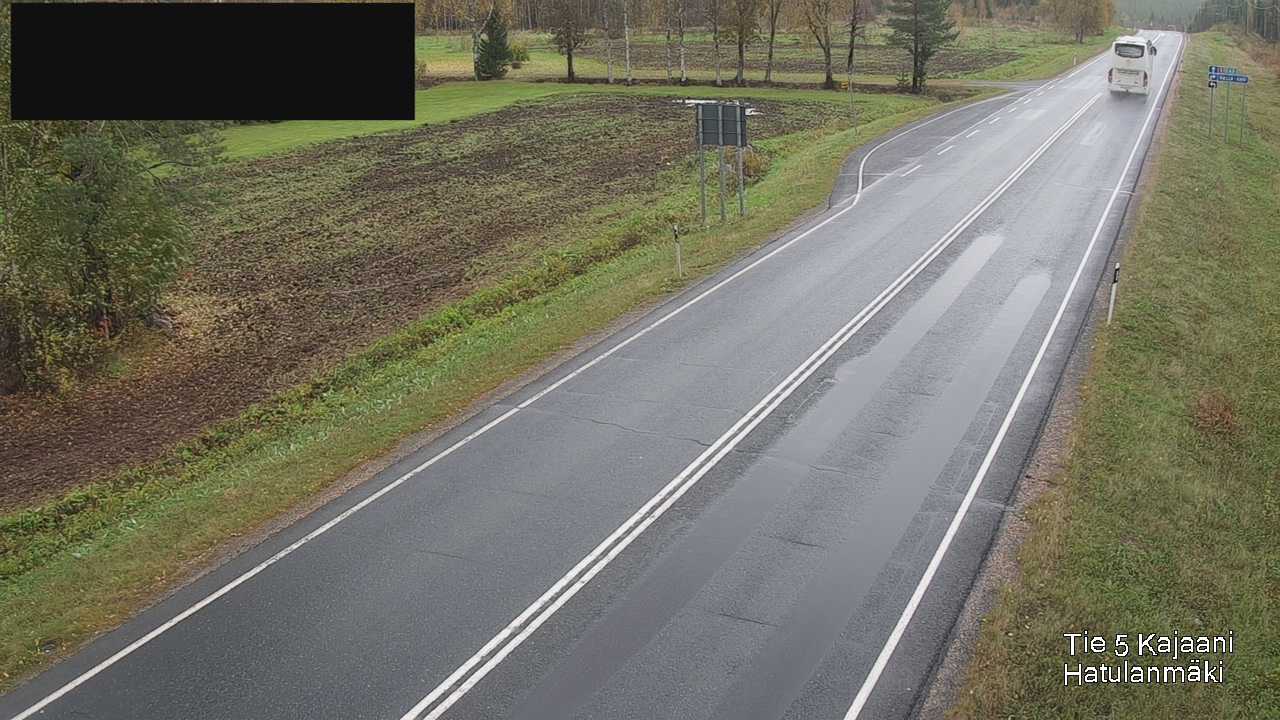 Weather Camera Image Väg 5 Kajanus, Hatulanmäki, Kajaani, Kainuu