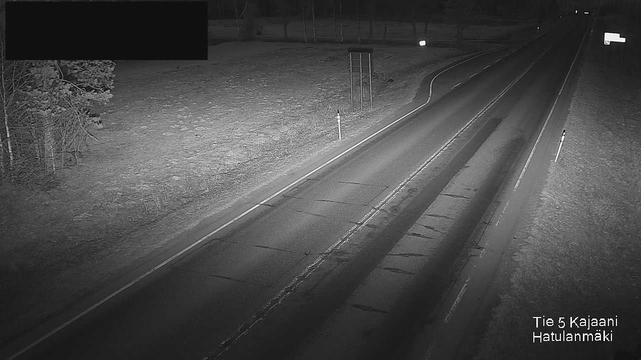 Weather Camera Image Road 5 Kajaani, Hatulanmäki, Kajaani, Kainuu