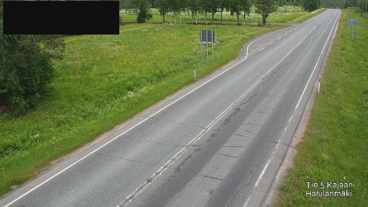 Kelikamerat Kuva Tie 5 Kajaani, Hatulanmäki, Kajaani, Kainuu