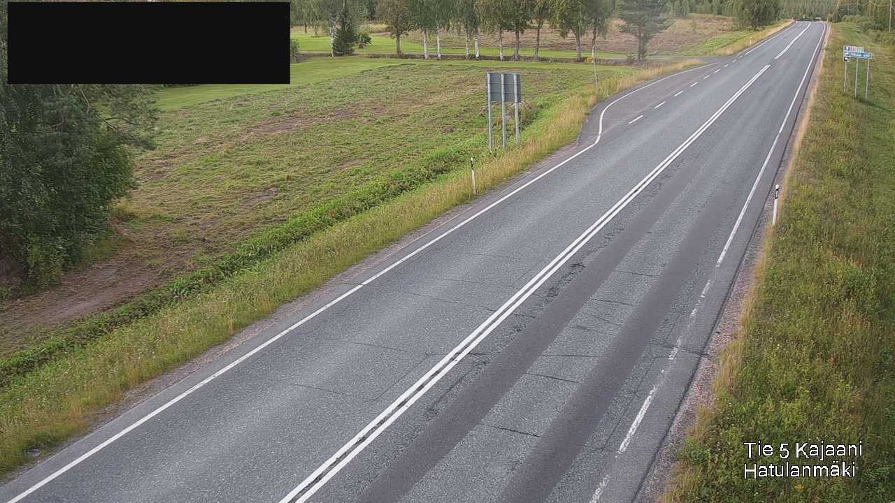 Kelikamerat Kuva Tie 5 Kajaani, Hatulanmäki, Kajaani, Kainuu