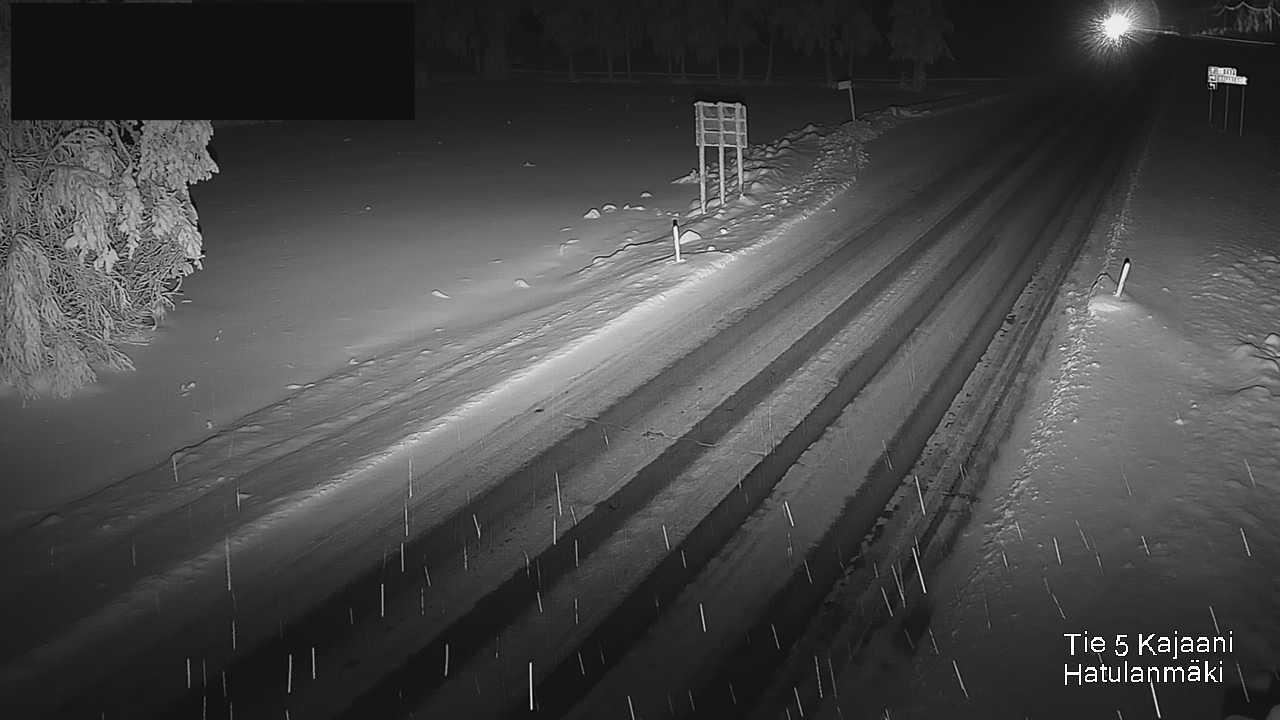 Weather Camera Image Väg 5 Kajanus, Hatulanmäki, Kajaani, Kainuu
