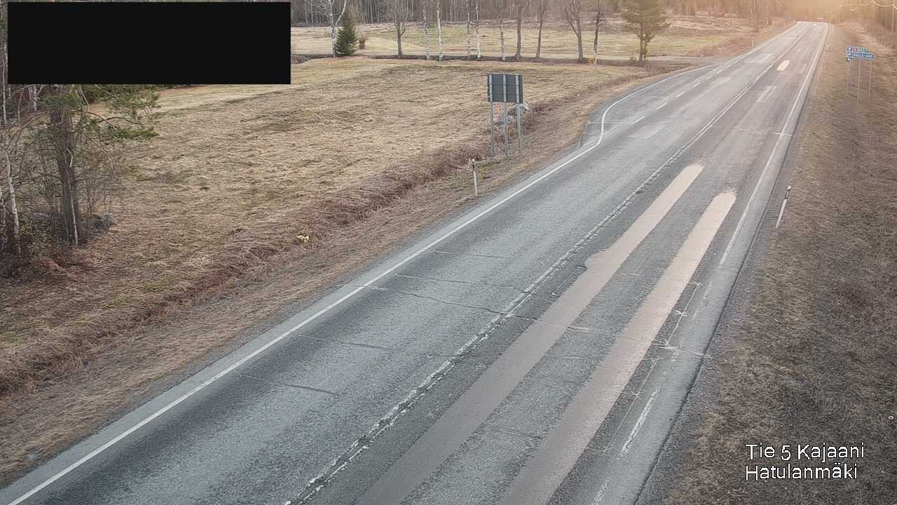Weather Camera Image Road 5 Kajaani, Hatulanmäki, Kajaani, Kainuu
