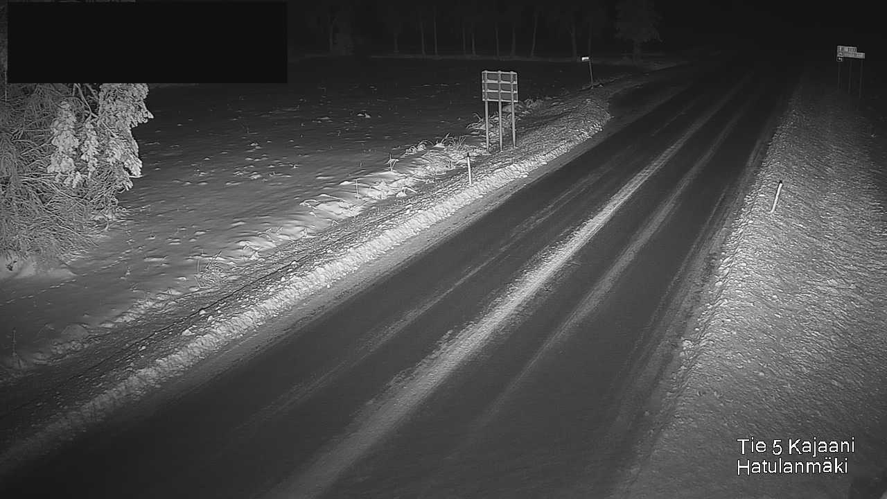 Weather Camera Image Väg 5 Kajanus, Hatulanmäki, Kajaani, Kainuu
