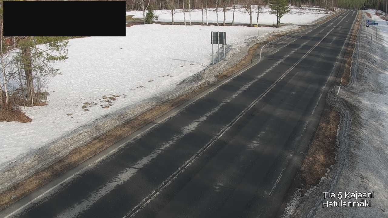 Weather Camera Image Road 5 Kajaani, Hatulanmäki, Kajaani, Kainuu