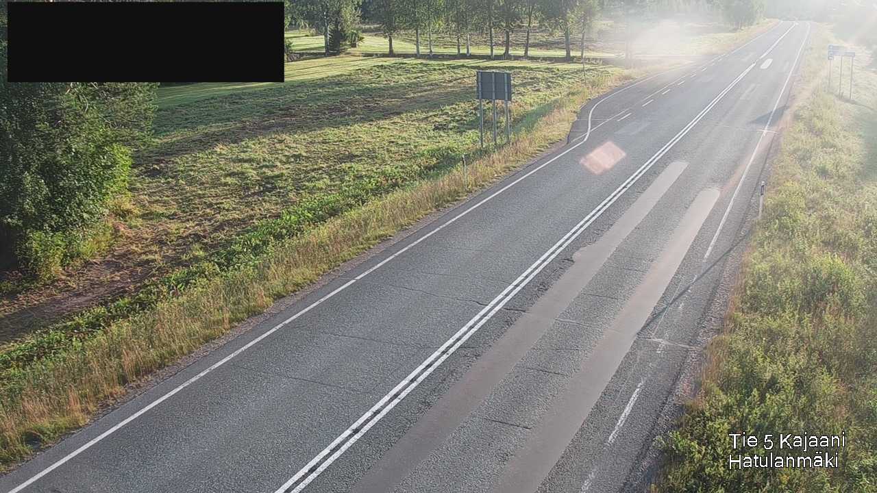 Weather Camera Image Road 5 Kajaani, Hatulanmäki, Kajaani, Kainuu