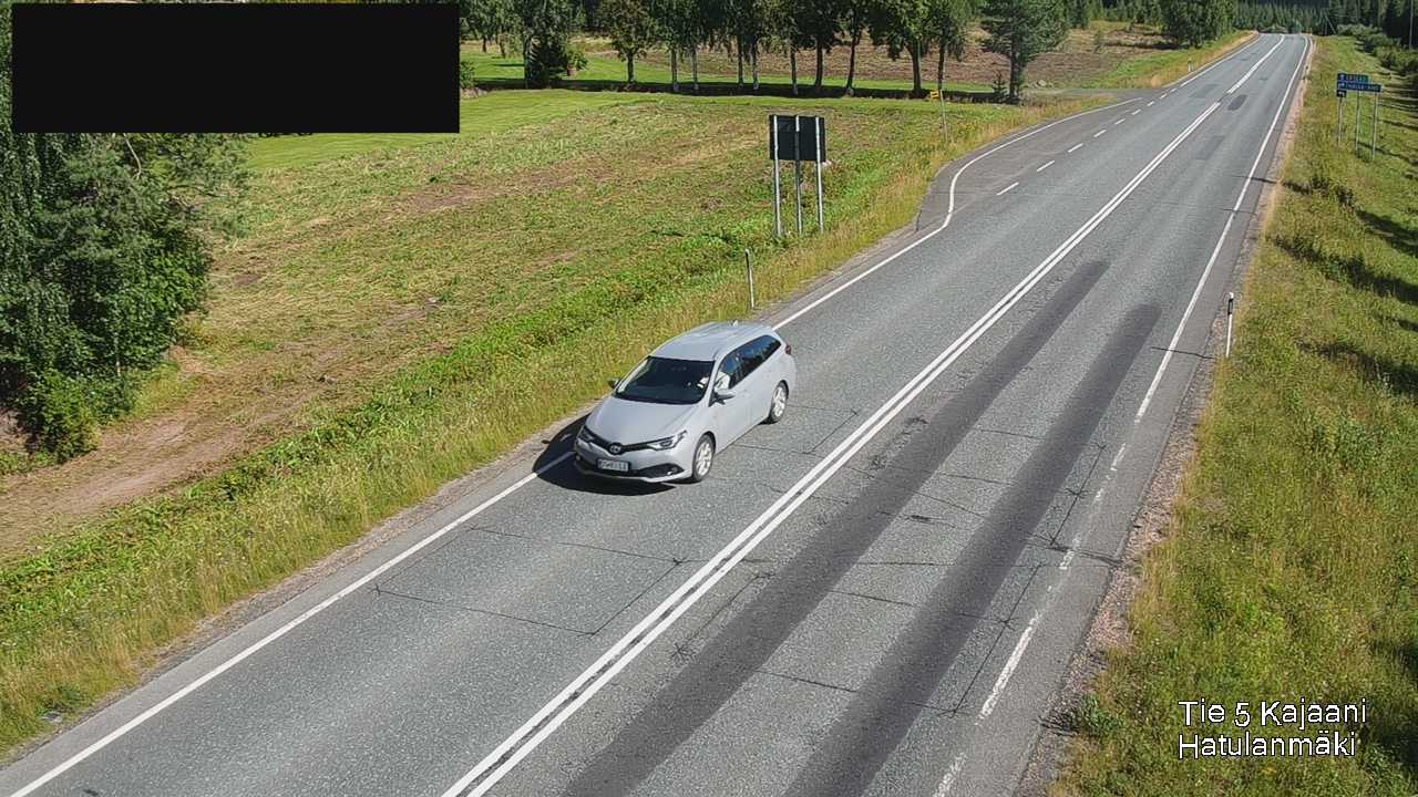 Kelikamerat Kuva Tie 5 Kajaani, Hatulanmäki, Kajaani, Kainuu
