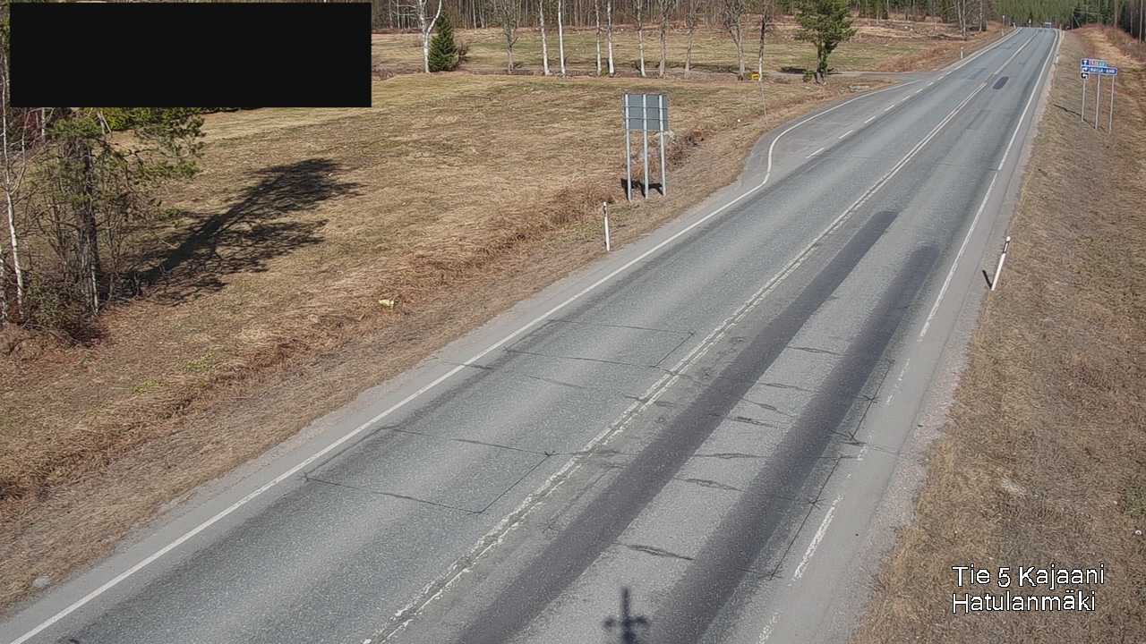Weather Camera Image Road 5 Kajaani, Hatulanmäki, Kajaani, Kainuu