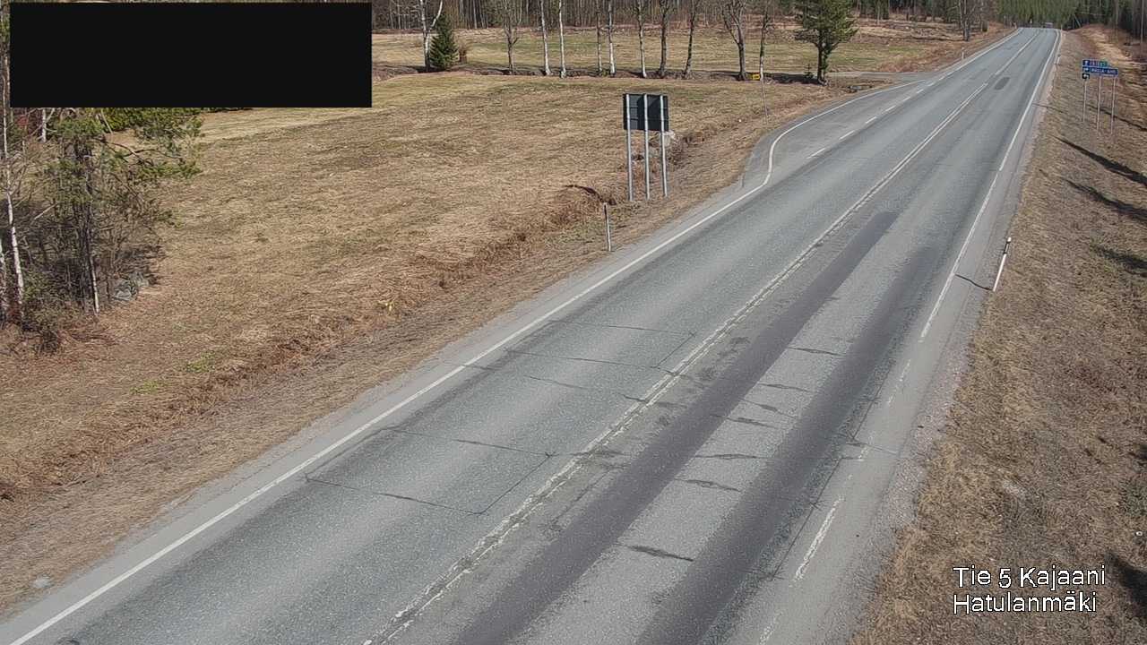 Weather Camera Image Road 5 Kajaani, Hatulanmäki, Kajaani, Kainuu