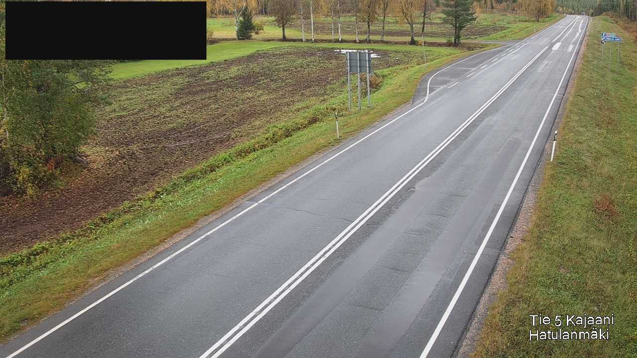 Weather Camera Image Väg 5 Kajanus, Hatulanmäki, Kajaani, Kainuu