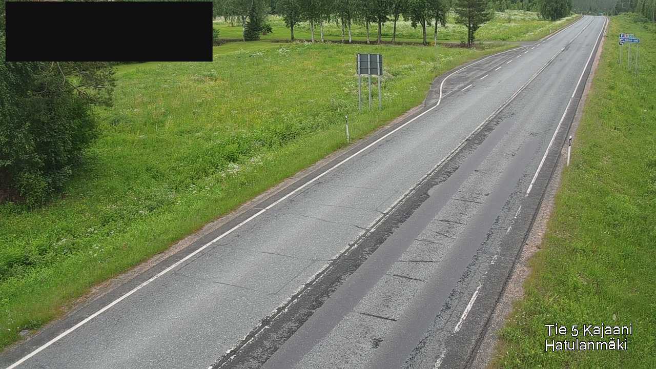 Weather Camera Image Road 5 Kajaani, Hatulanmäki, Kajaani, Kainuu