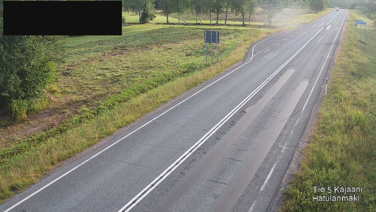 Weather Camera Image Road 5 Kajaani, Hatulanmäki, Kajaani, Kainuu