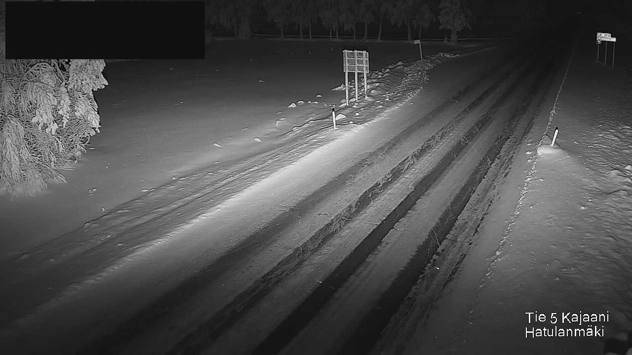 Kelikamerat Kuva Tie 5 Kajaani, Hatulanmäki, Kajaani, Kainuu