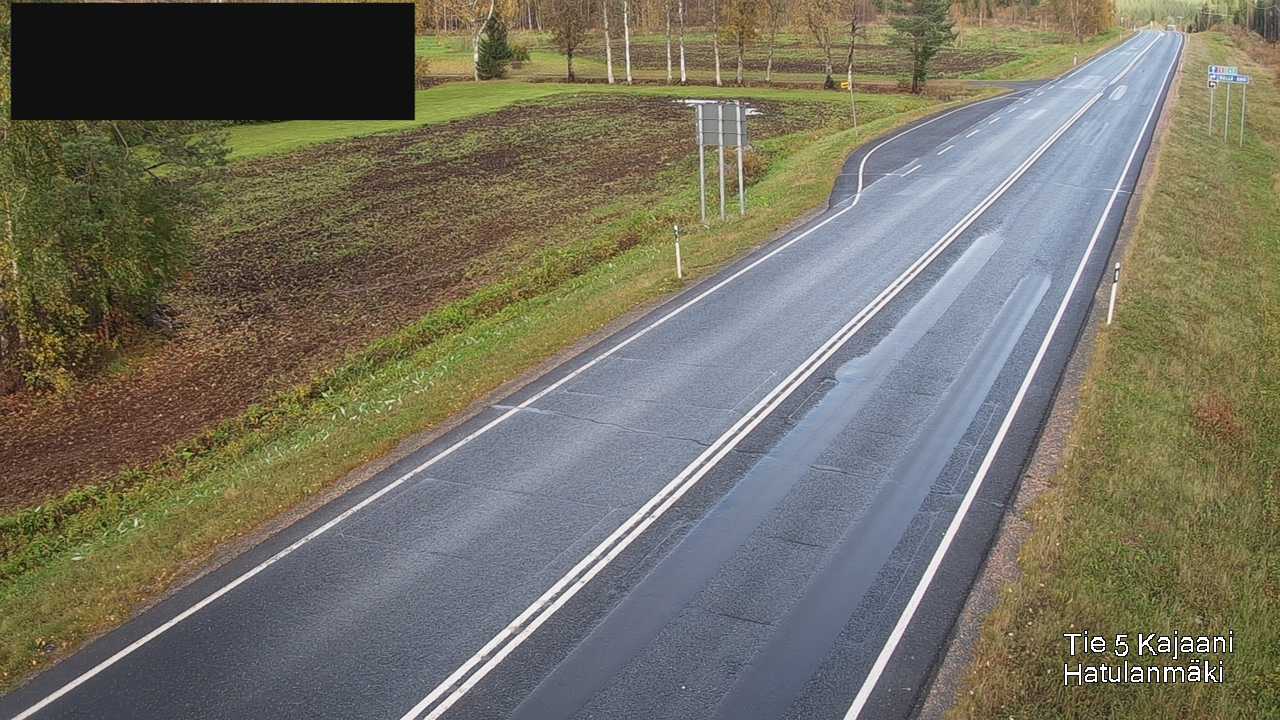 Weather Camera Image Väg 5 Kajanus, Hatulanmäki, Kajaani, Kainuu
