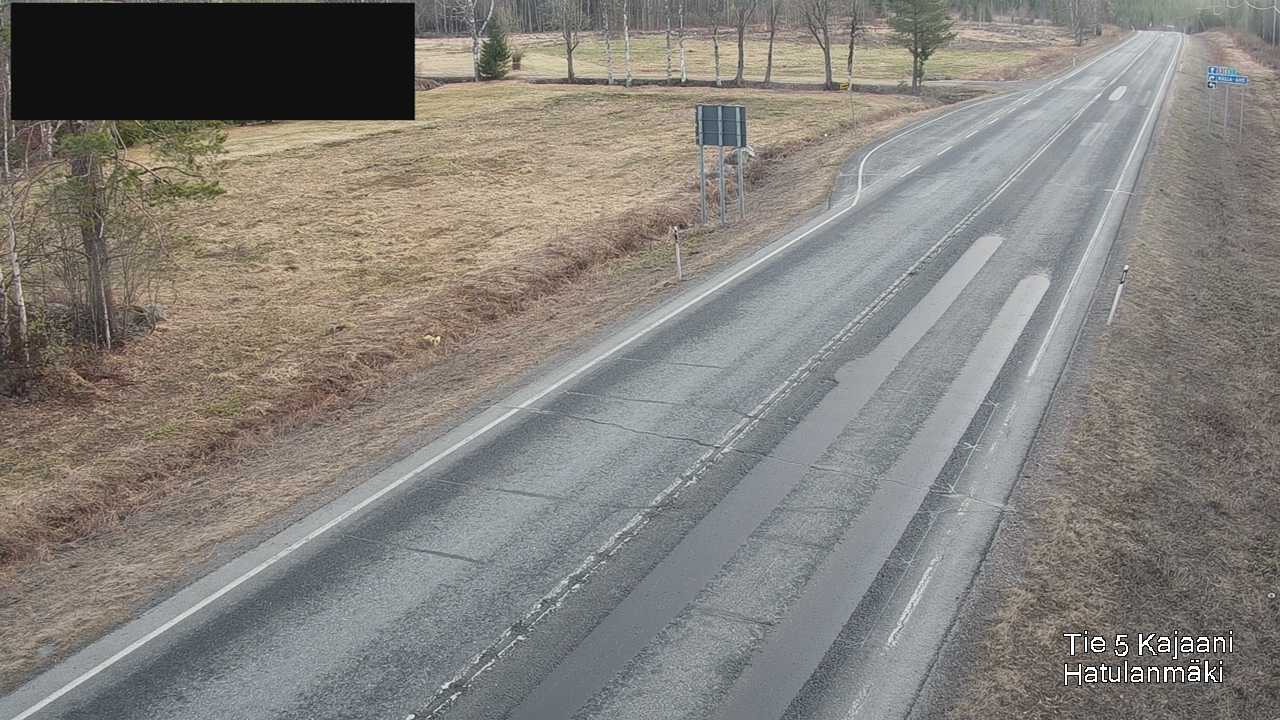 Weather Camera Image Road 5 Kajaani, Hatulanmäki, Kajaani, Kainuu
