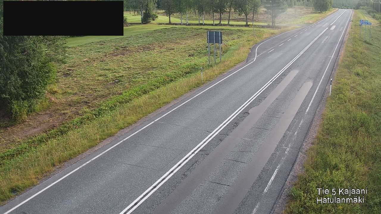 Weather Camera Image Road 5 Kajaani, Hatulanmäki, Kajaani, Kainuu