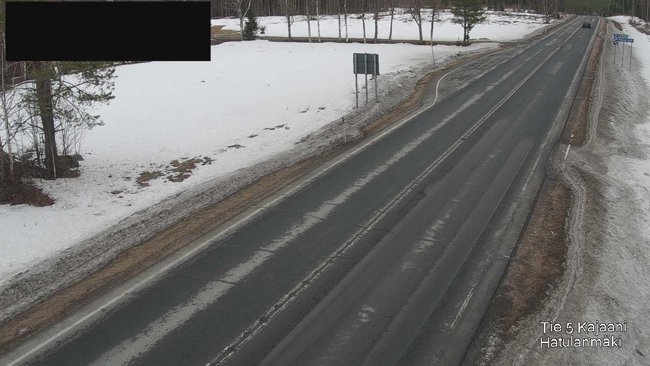 Weather Camera Image Road 5 Kajaani, Hatulanmäki, Kajaani, Kainuu