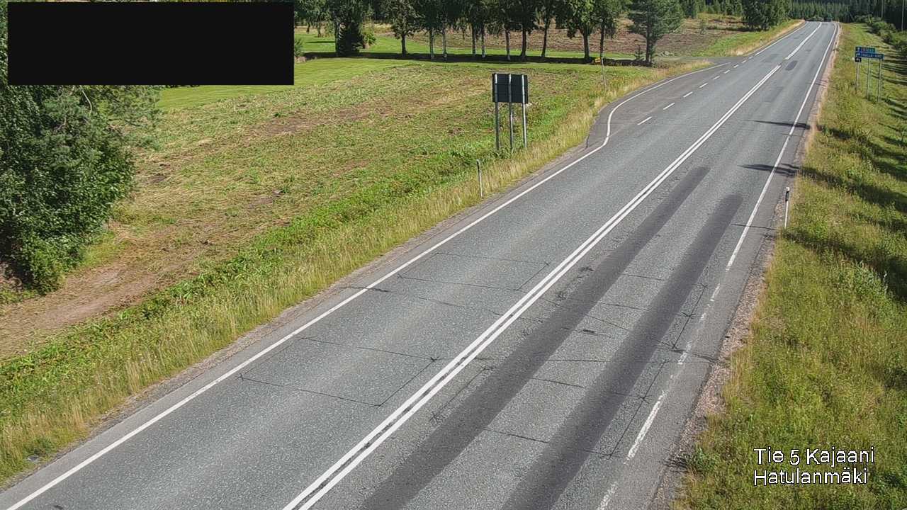 Kelikamerat Kuva Tie 5 Kajaani, Hatulanmäki, Kajaani, Kainuu