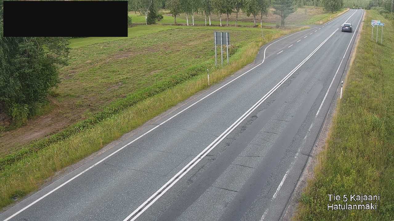 Kelikamerat Kuva Tie 5 Kajaani, Hatulanmäki, Kajaani, Kainuu