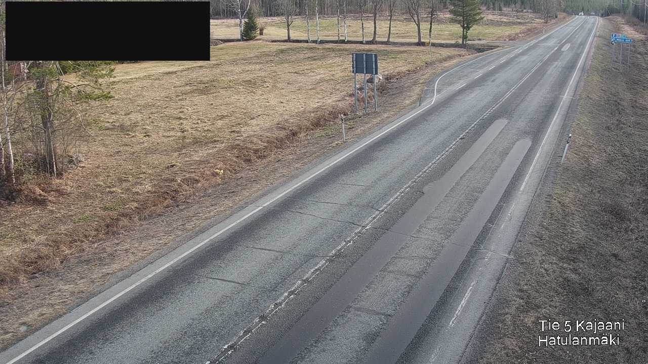 Weather Camera Image Road 5 Kajaani, Hatulanmäki, Kajaani, Kainuu