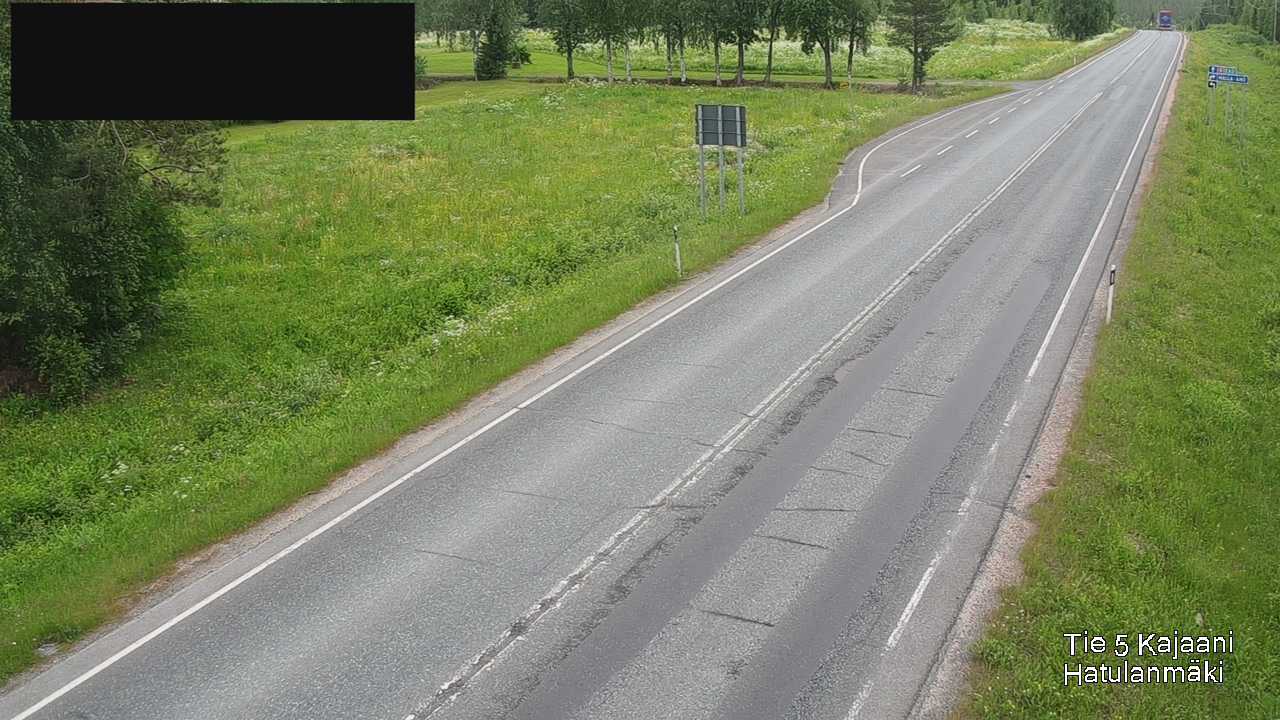 Kelikamerat Kuva Tie 5 Kajaani, Hatulanmäki, Kajaani, Kainuu