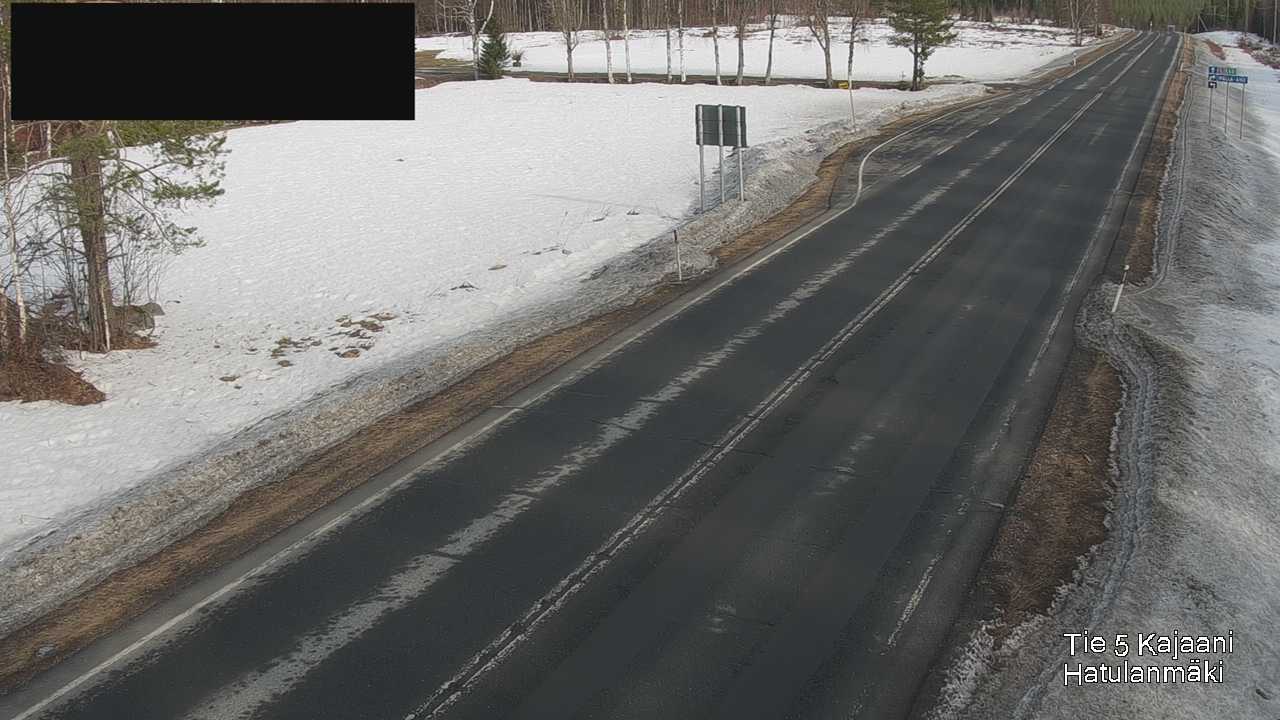 Kelikamerat Kuva Tie 5 Kajaani, Hatulanmäki, Kajaani, Kainuu