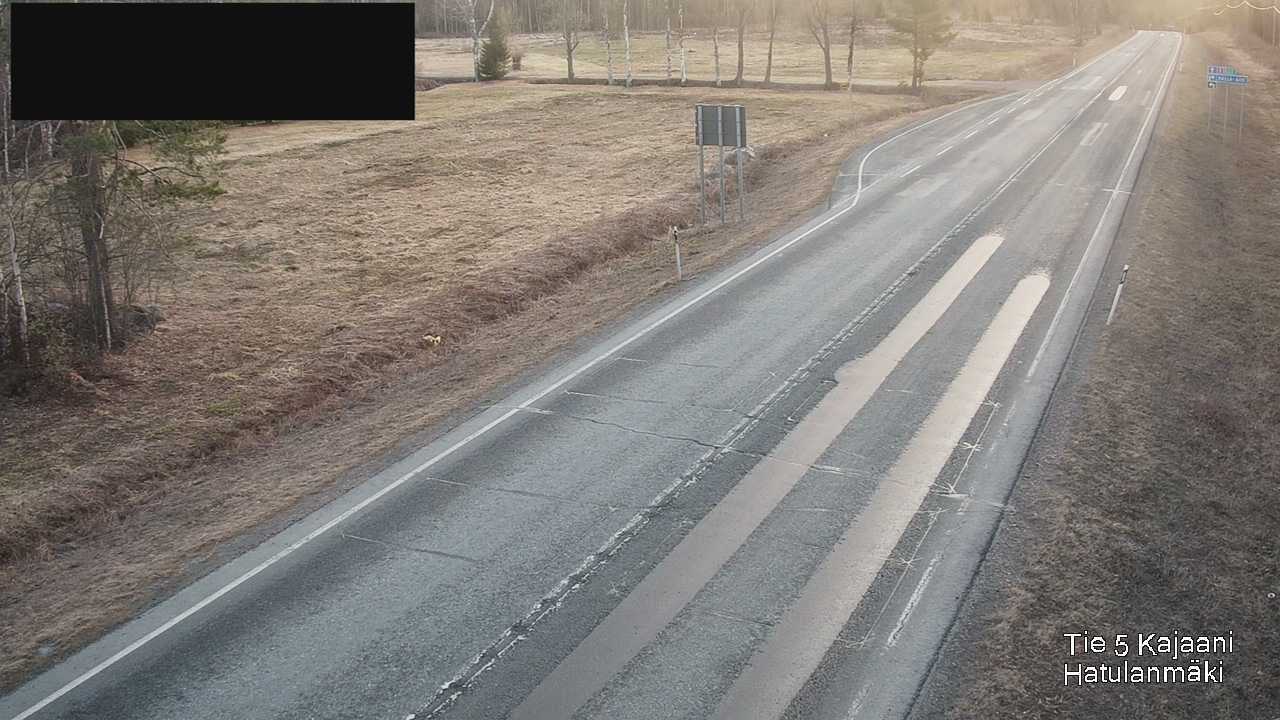 Weather Camera Image Road 5 Kajaani, Hatulanmäki, Kajaani, Kainuu