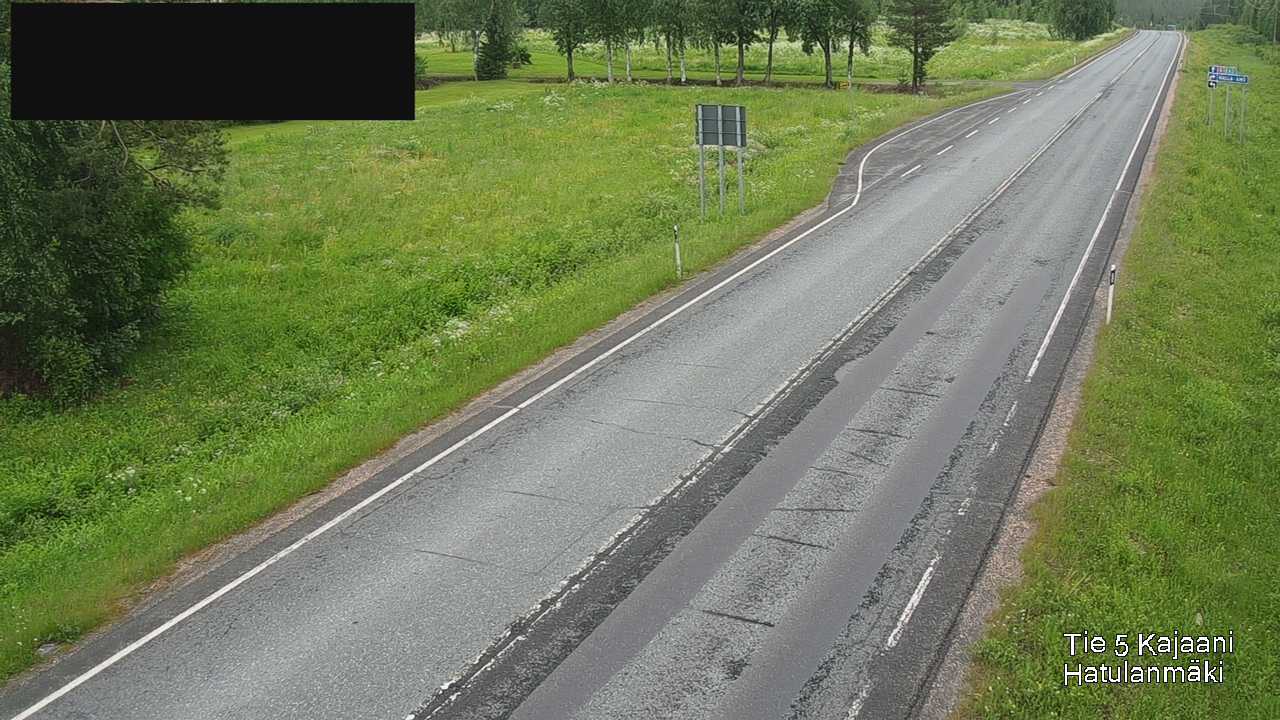 Weather Camera Image Road 5 Kajaani, Hatulanmäki, Kajaani, Kainuu