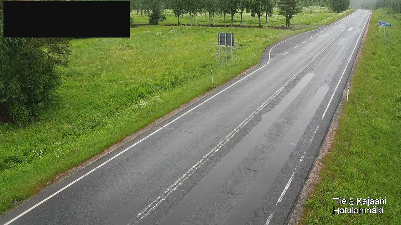 Weather Camera Image Väg 5 Kajanus, Hatulanmäki, Kajaani, Kainuu