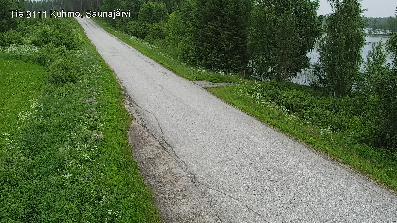 Kelikamerat Kuva Tie 9111 Kuhmo, Saunajärvi, Kuhmo, Kainuu