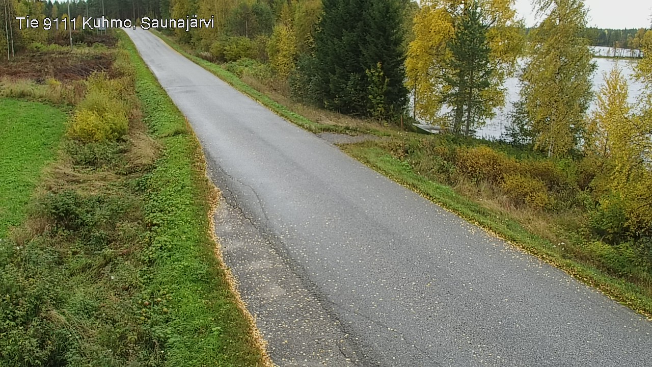 Kelikamerat Kuva Tie 9111 Kuhmo, Saunajärvi, Kuhmo, Kainuu
