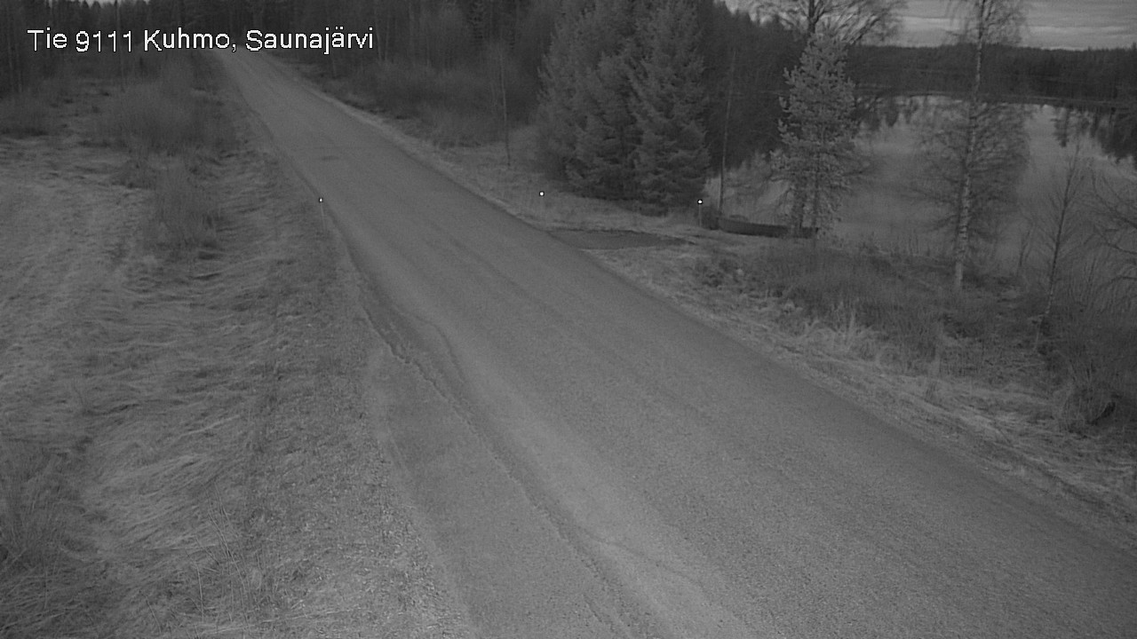 Kelikamerat Kuva Tie 9111 Kuhmo, Saunajärvi, Kuhmo, Kainuu
