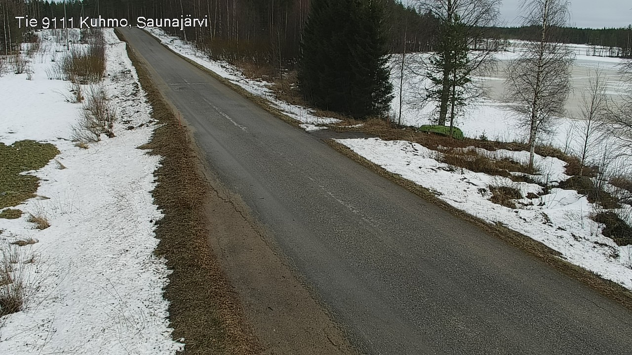 Kelikamerat Kuva Tie 9111 Kuhmo, Saunajärvi, Kuhmo, Kainuu
