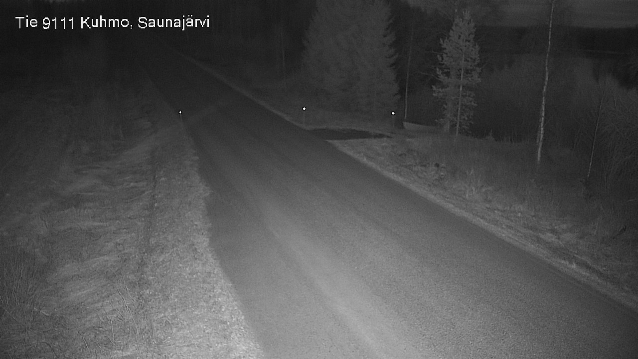 Kelikamerat Kuva Tie 9111 Kuhmo, Saunajärvi, Kuhmo, Kainuu