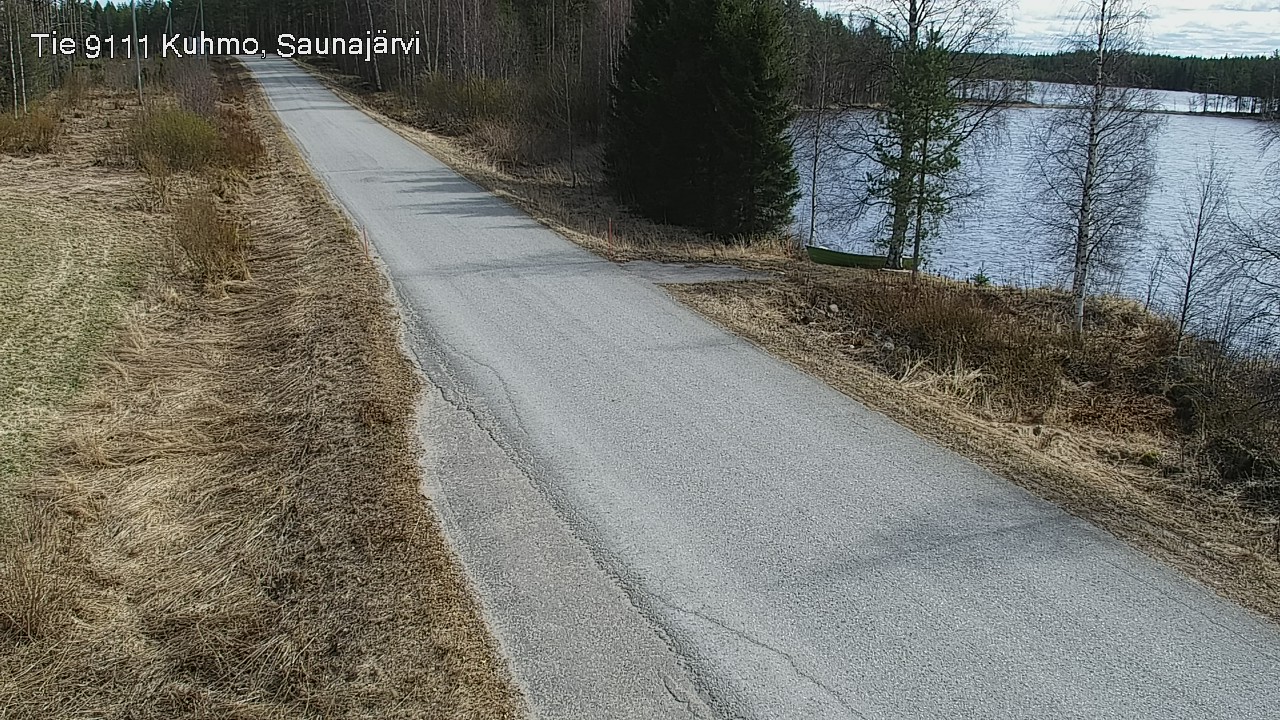 Kelikamerat Kuva Tie 9111 Kuhmo, Saunajärvi, Kuhmo, Kainuu