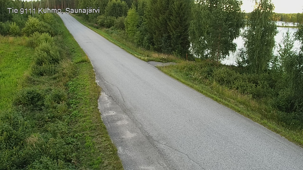 Kelikamerat Kuva Tie 9111 Kuhmo, Saunajärvi, Kuhmo, Kainuu
