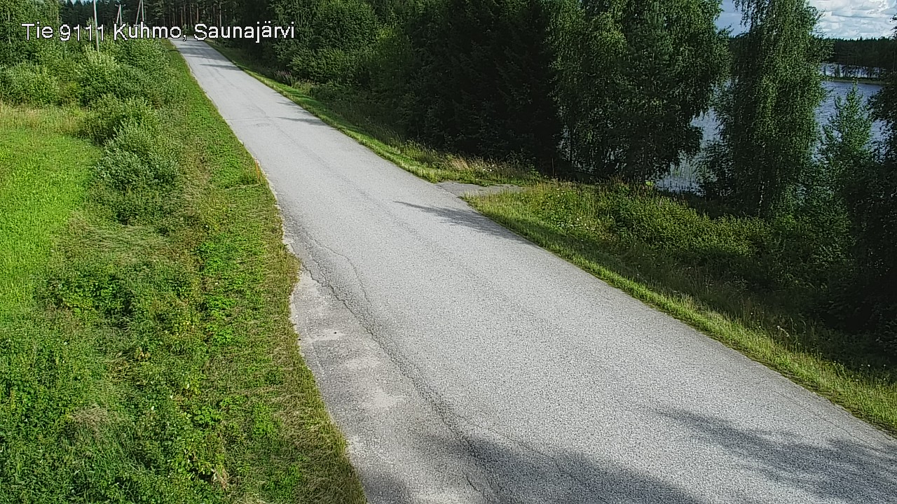 Kelikamerat Kuva Tie 9111 Kuhmo, Saunajärvi, Kuhmo, Kainuu