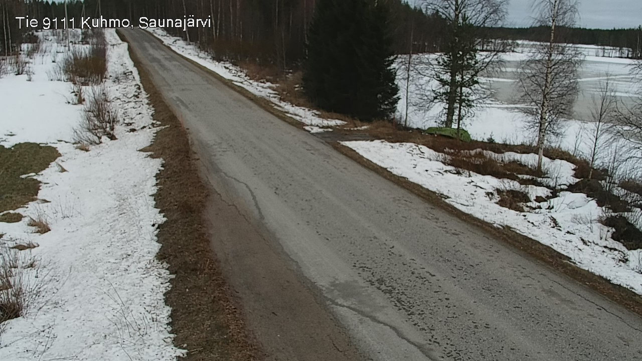 Kelikamerat Kuva Tie 9111 Kuhmo, Saunajärvi, Kuhmo, Kainuu