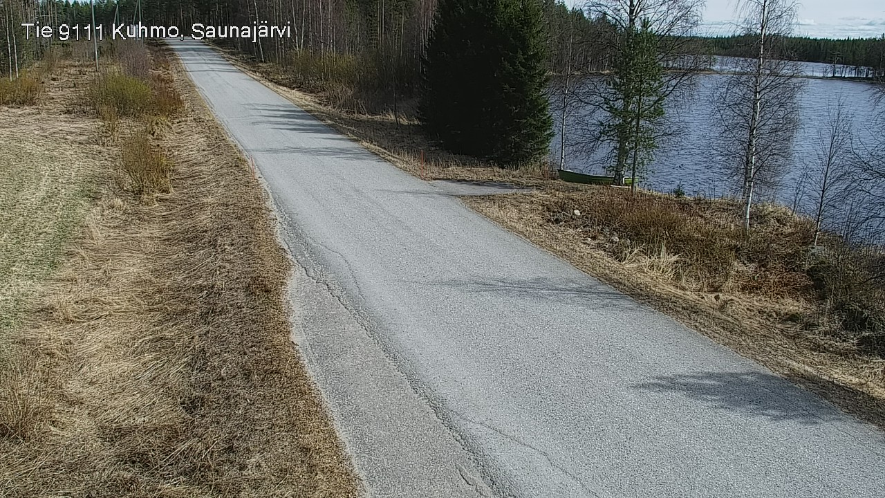 Kelikamerat Kuva Tie 9111 Kuhmo, Saunajärvi, Kuhmo, Kainuu